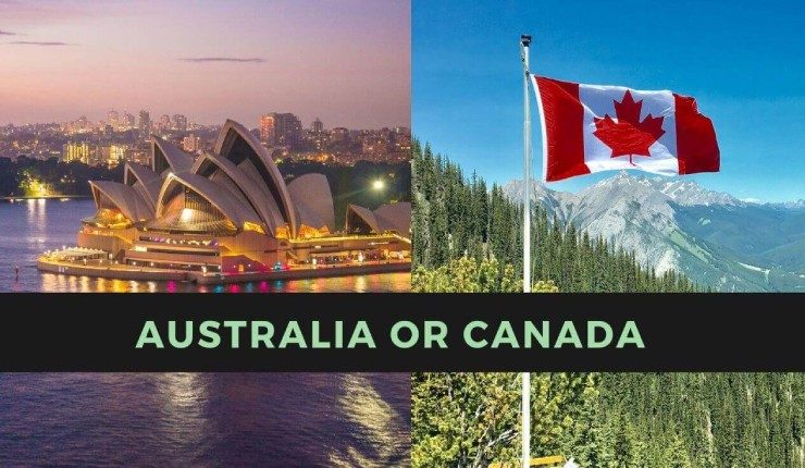مقایسه زندگی در کانادا و استرالیا